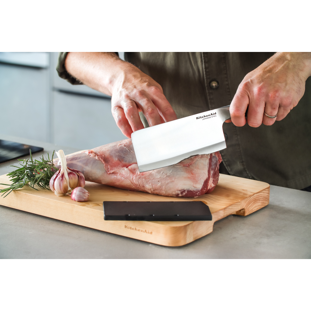 Кухонний ніж KitchenAid Coreline Сокира ззахисним чохлом, 15 см (KOG6IVSSOHOBA) - зображення 7