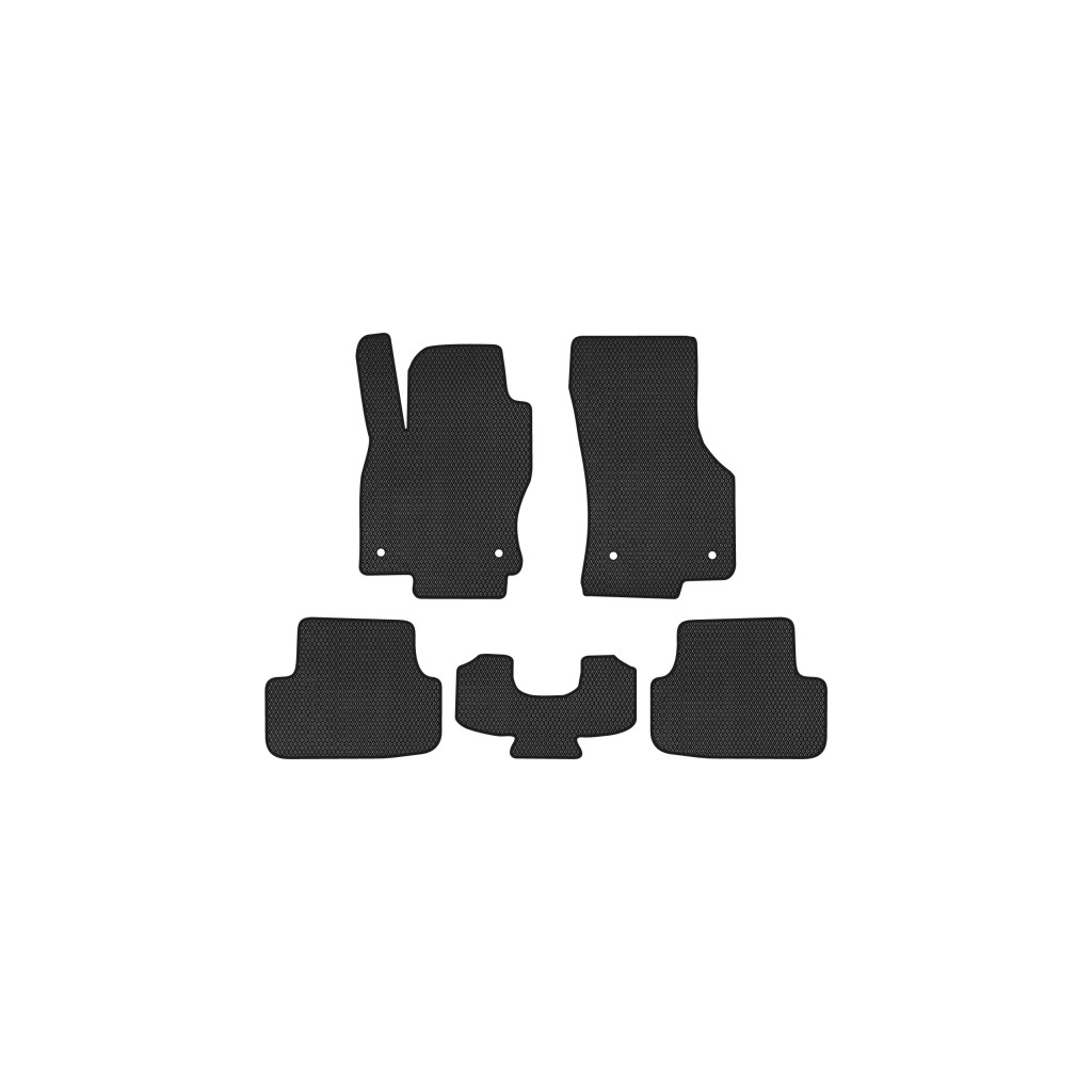 Килимок в салон EVAtech Volkswagen Golf (VII) 2012-2020 7 поколінн (VW11076CL5AV4RBB) - зображення 1