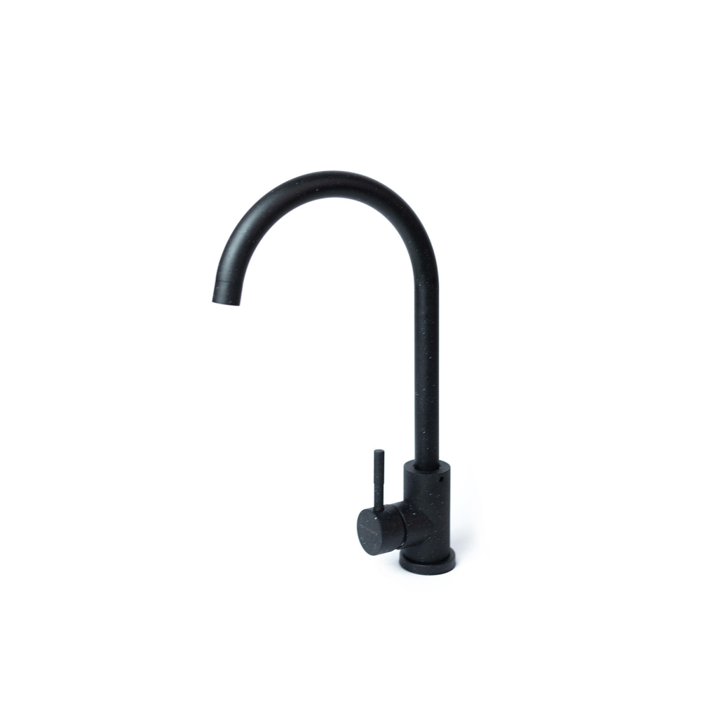 Мийка кухонна Adamant Horizon Medium чорний + змішувач та дозатор (4824296104503) - зображення 4