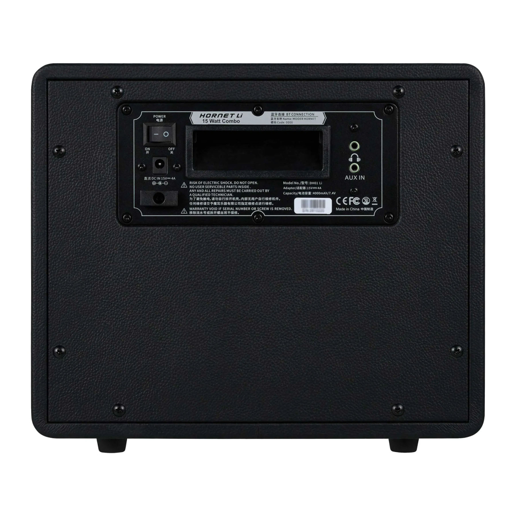 Комбопідсилювач Mooer Hornet 15W Li Black - зображення 3