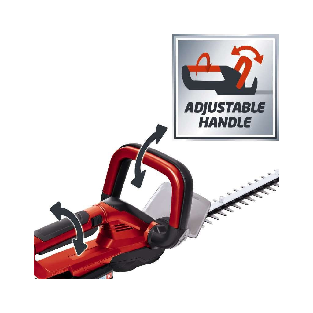 Кущоріз Einhell GE-CH 1855/1 Li - Solo, 18В, PXC, 550 мм, 2.44 кг (без АКБ та ЗП) (3410502) - зображення 8