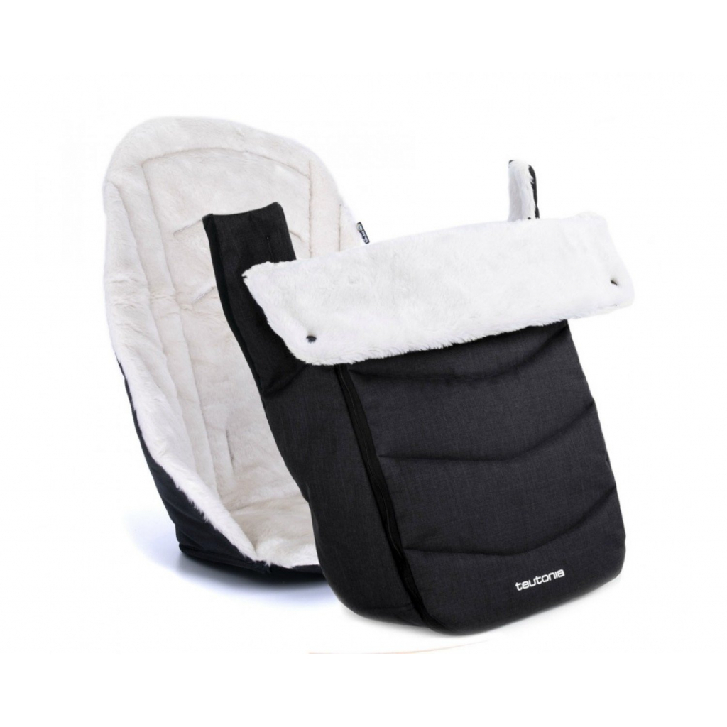 Зимовий набір для колясок Teutonia Melange Black (90040) - зображення 1