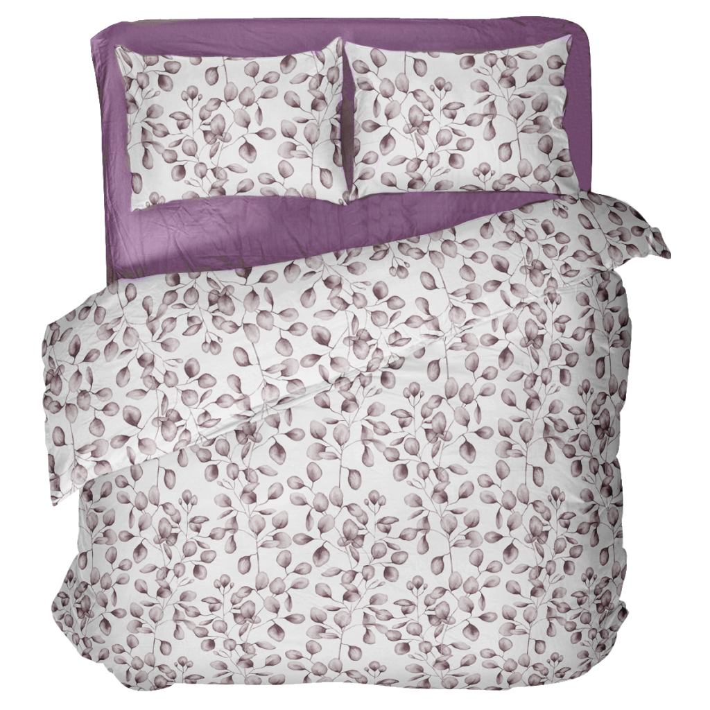 Постільна білизна MirSon Бязь 17-0546 Yuliana Сімейна 160x220 (2200003903706) - зображення 1