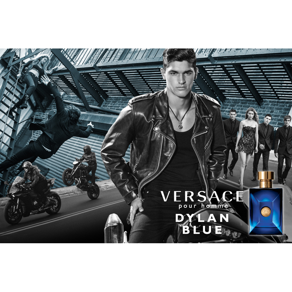 Туалетна вода Versace Pour Homme Dylan Blue 50 мл (8011003825738) - зображення 3