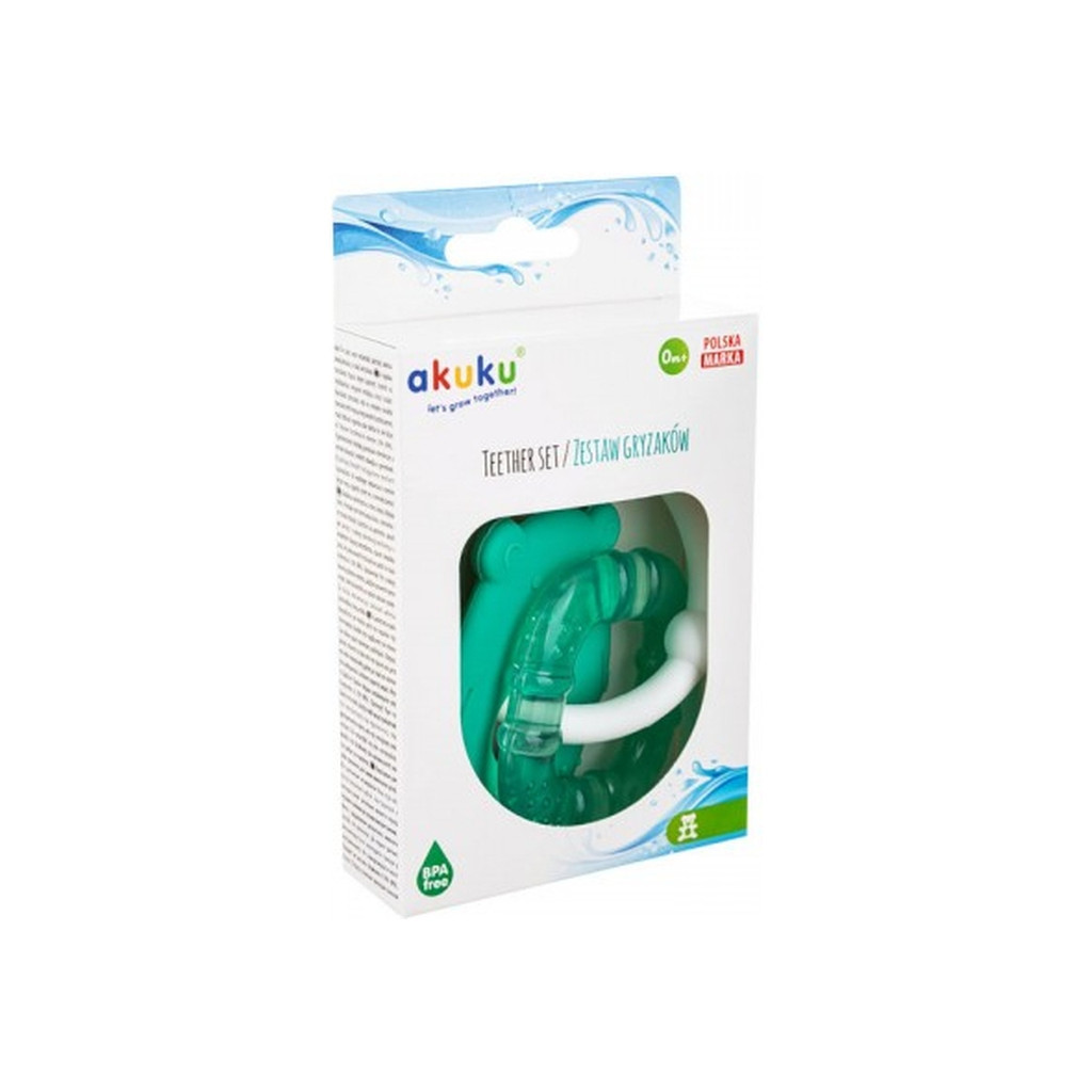 Прорізувач Akuku Ведмедик / Квадрат (A0124) - зображення 2