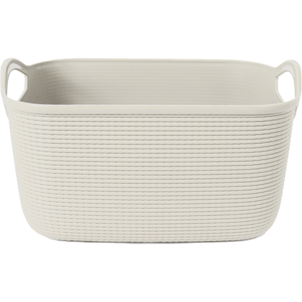 Кошик для зберігання Алеана Джут S Біла троянда 2.9 л (алн 127007/біла роза) - зображення 1