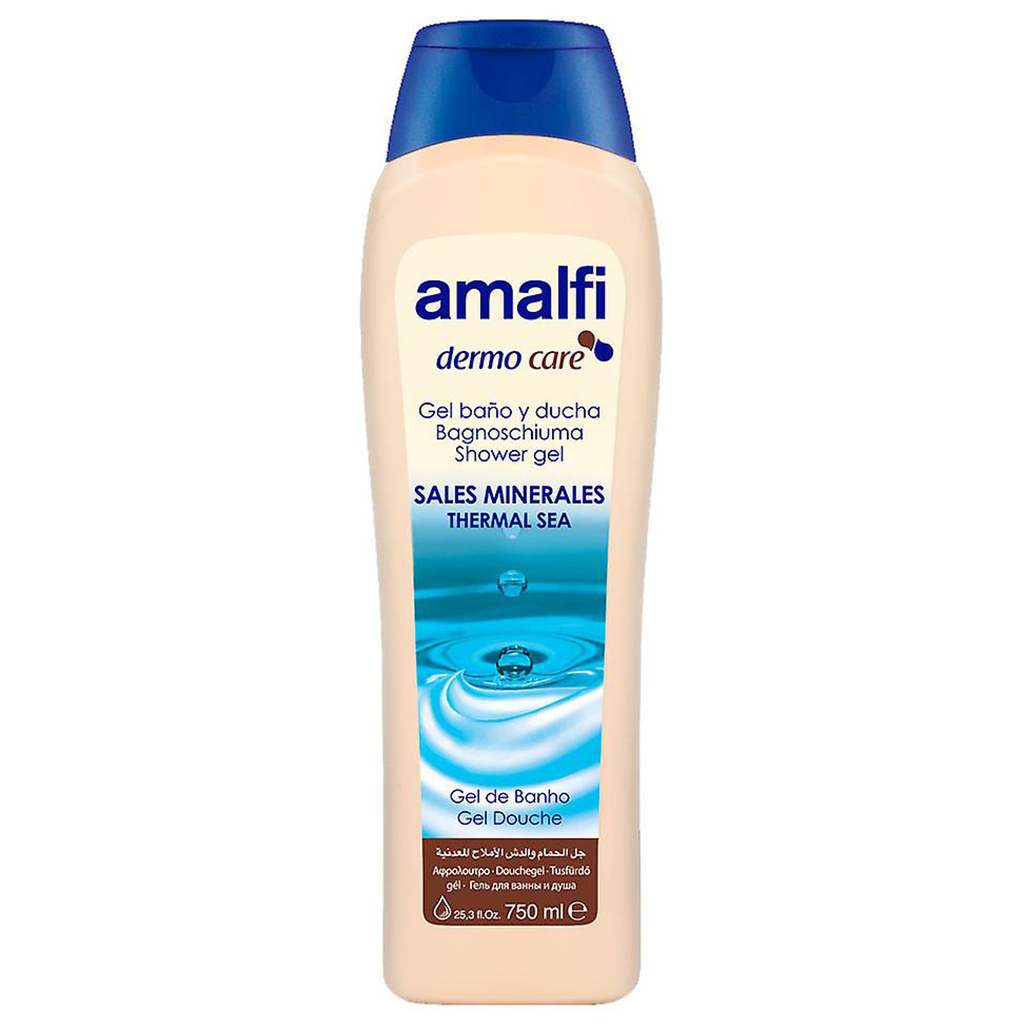 Гель для душу Amalfi Мінеральні солі 750 мл (8414227691873) - зображення 1