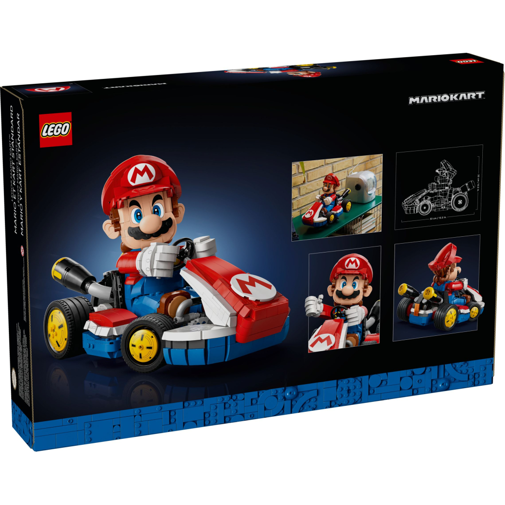 Конструктор LEGO Super Mario Mario Kart: Mario і Standard Kart (72037) - зображення 7
