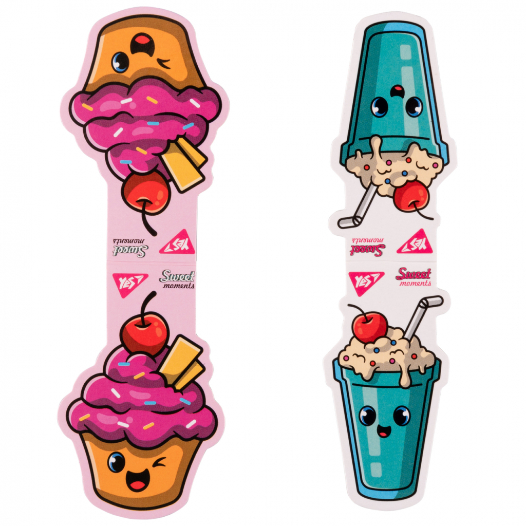 Закладки для книг Yes магнітні Sweet Cream Cake, 2шт (708114) - зображення 2