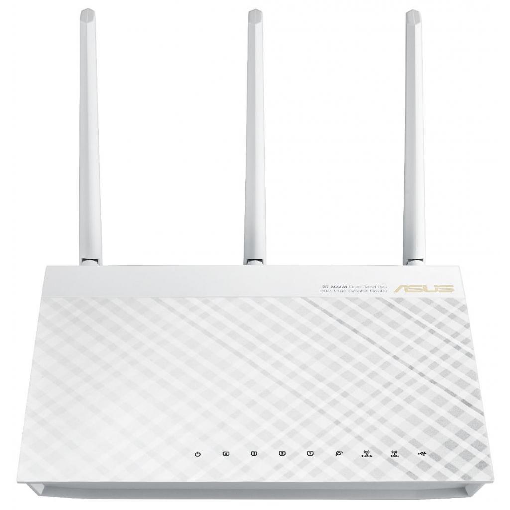 Маршрутизатор ASUS RT-AC66U_W (RT-AC66W) - зображення 1