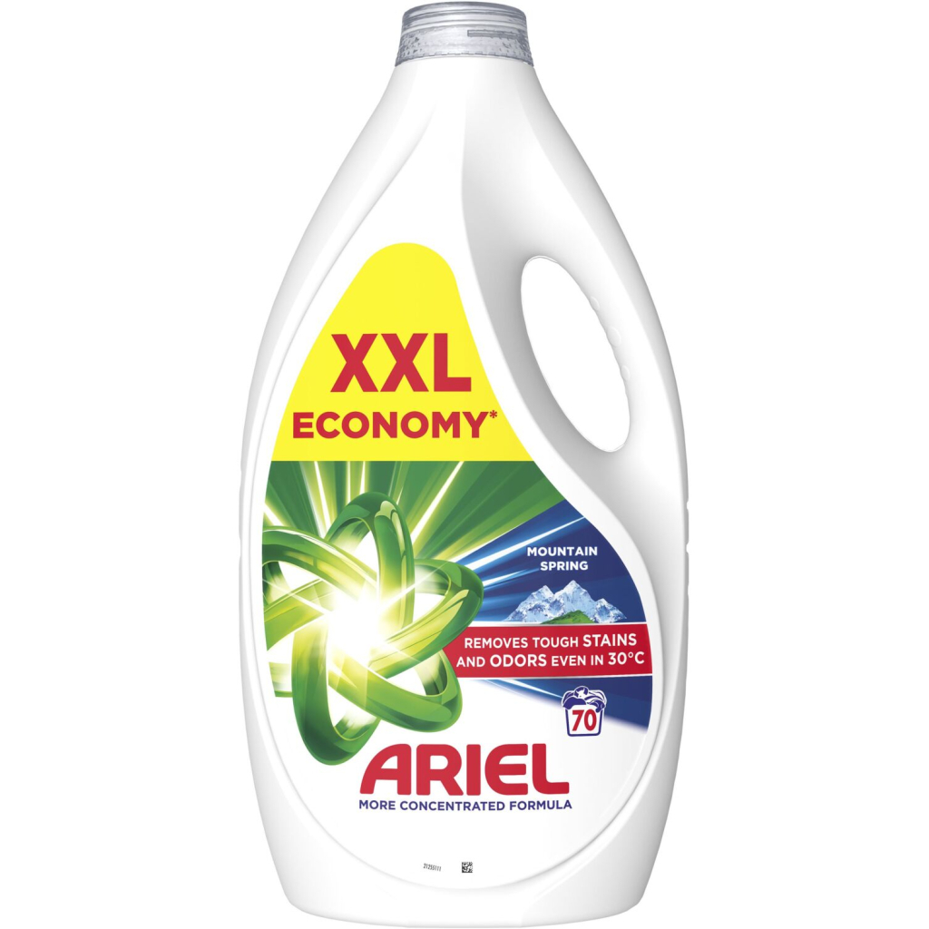 Гель для прання Ariel Гірське джерело 3.15 л (8700216691338) - зображення 1