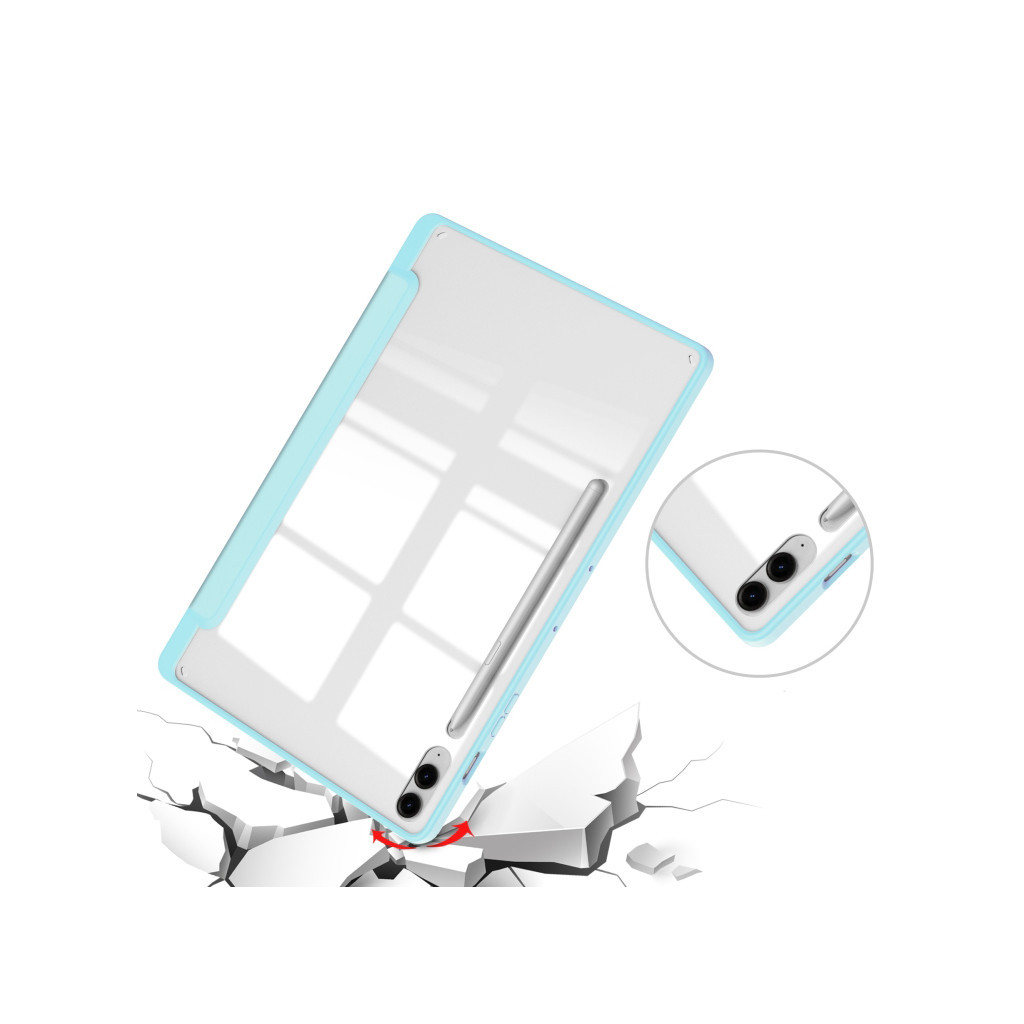 Чохол до планшета BeCover Soft Edge stylus holder Samsung Tab S9 Plus (SM-X810/SM-X816)/S9 FE Plus (SM-X610/SM-X616) 12.4" (710407) - зображення 5