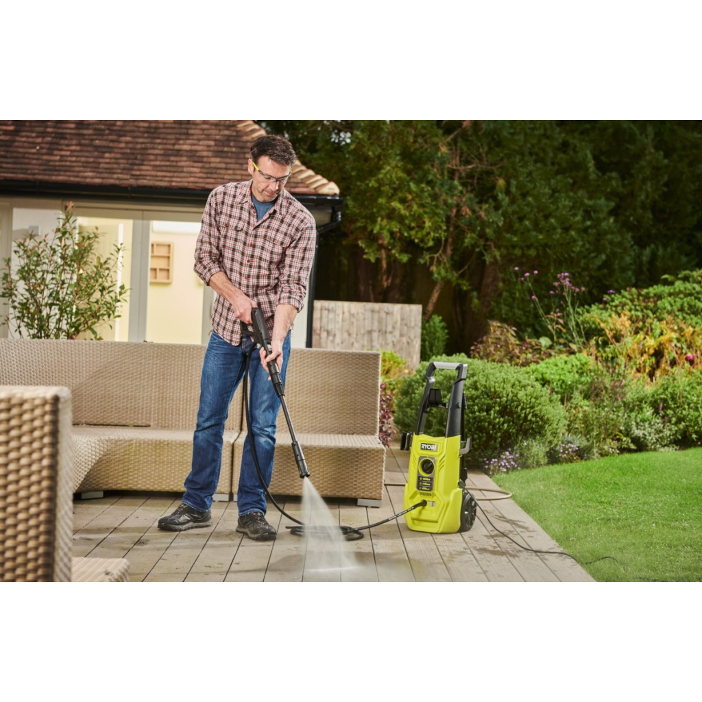 Мийка високого тиску Ryobi RY130PWA, 1600Вт, 130Бар, 420 л/год (5133005421) - зображення 3