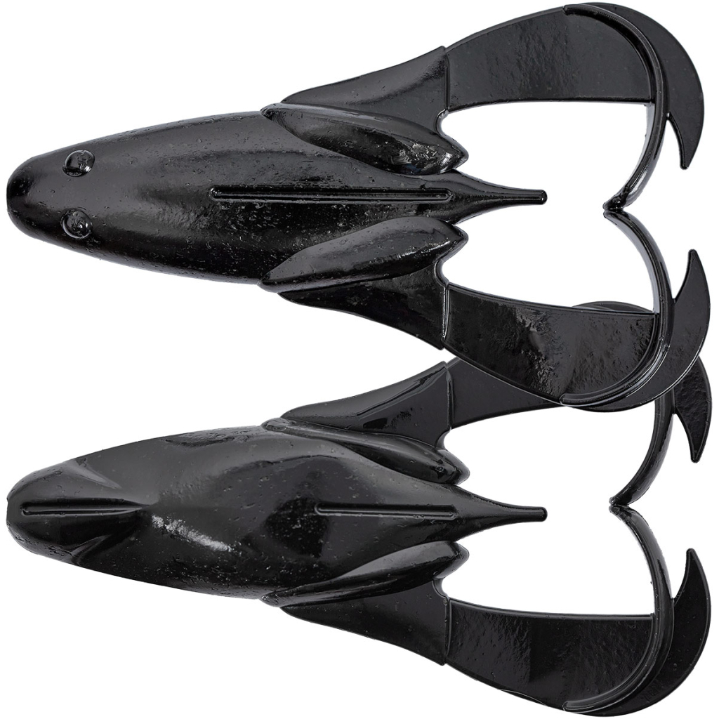 Силікон рибальський Keitech Noisy Flapper 3.5" (5 шт/уп) к001 black (1551.12.68) - изображение 1