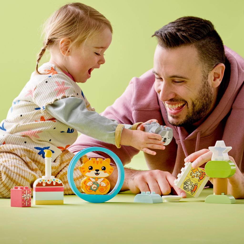 Конструктор LEGO DUPLO My First Моє перше цуценя та кошеня зі звуками 22 деталі (10977) - зображення 3