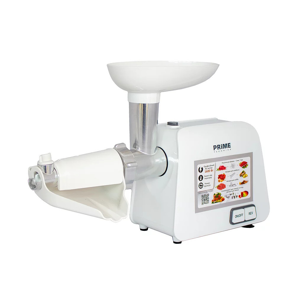 М'ясорубка PRIME Technics PG 1603 W - изображение 4
