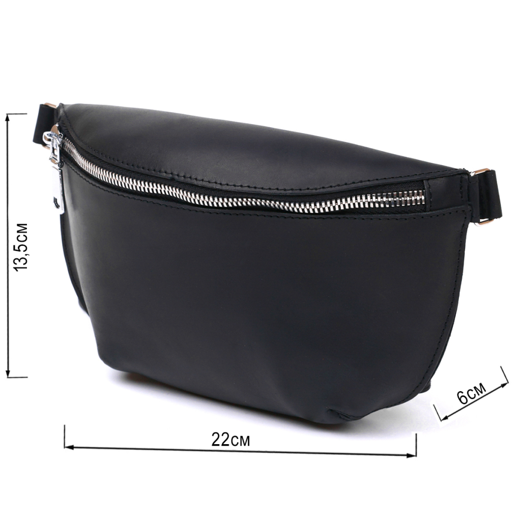 Сумка Shvigel Бананка Чорна (16394) - зображення 3