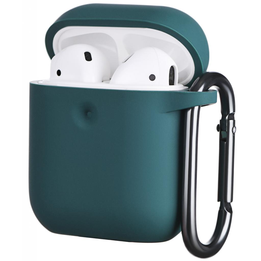 Чохол для навушників 2E для Apple AirPods Pure Color Silicone 3.0 мм Star Blue (2E-AIR-PODS-IBPCS-3-STB) - зображення 2