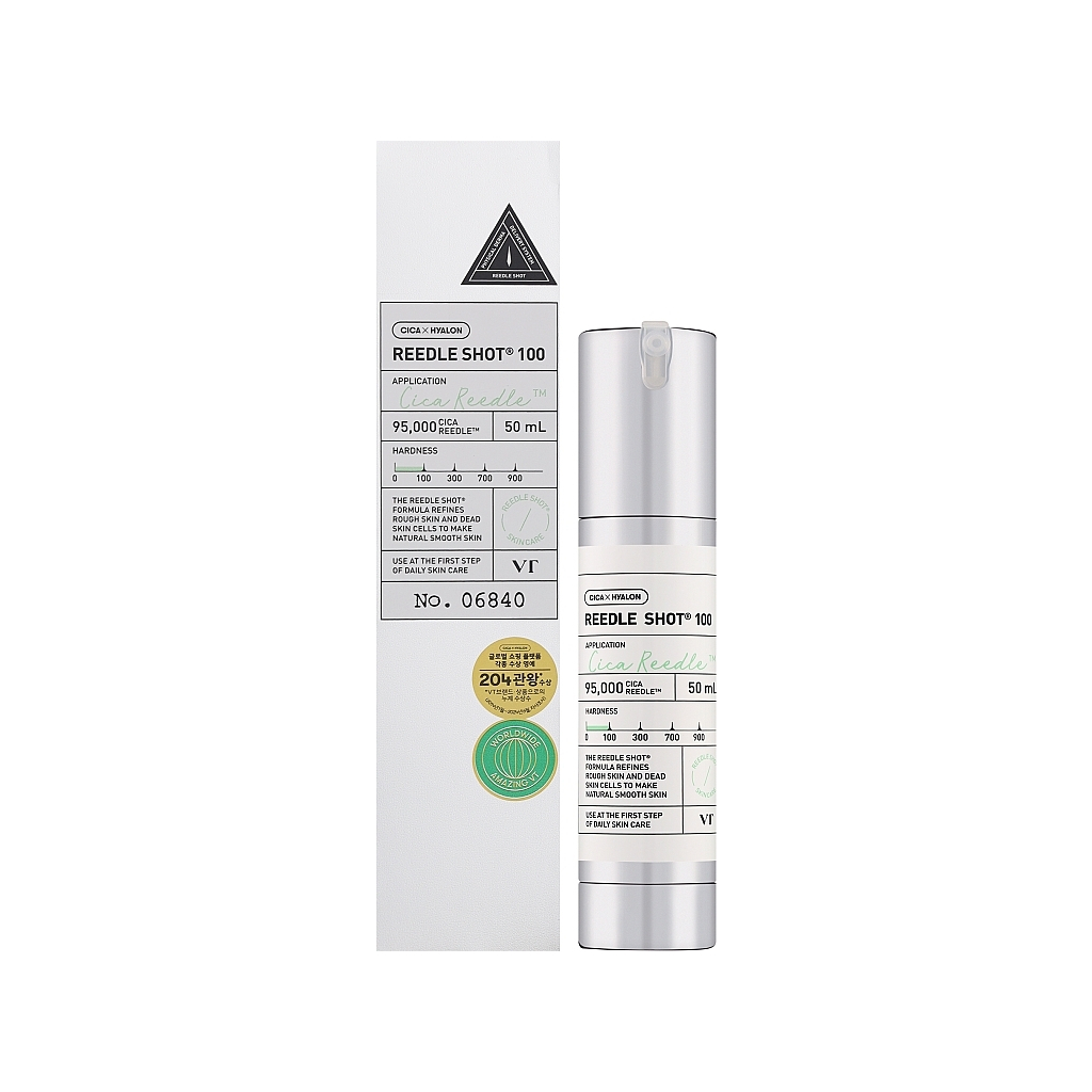 Сироватка для обличчя VT Cosmetics Cica Reedle Shot 100 Есенція для лікування акне з мікроголками 50 мл (8809695678363) - зображення 2