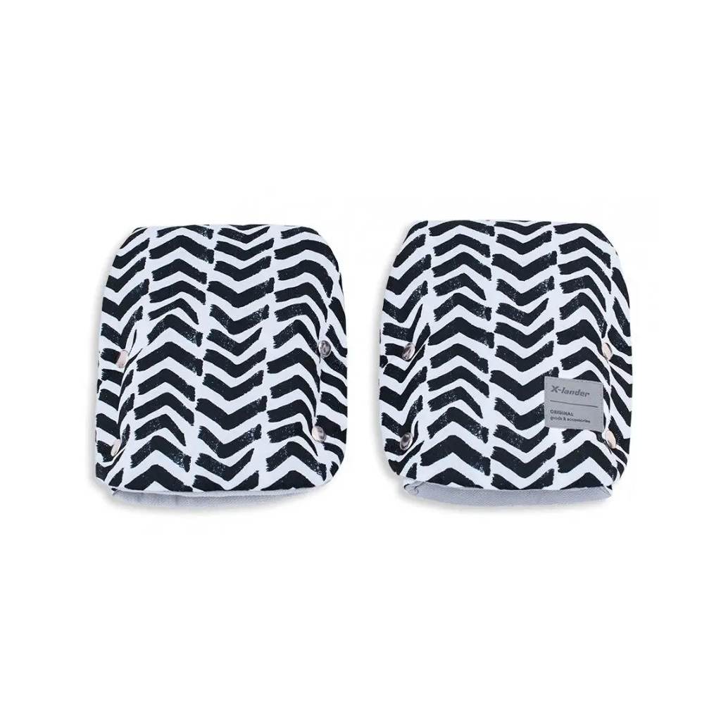 Муфта для рук X-Lander X-Muff - ART Frenzy Zebra (90471) - зображення 1