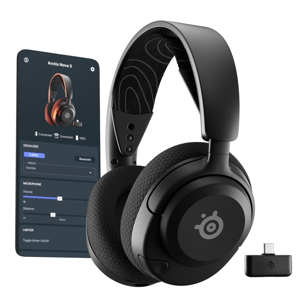 Навушники SteelSeries Arctis Nova 5 MultiPlatform Black (61670) - зображення 6