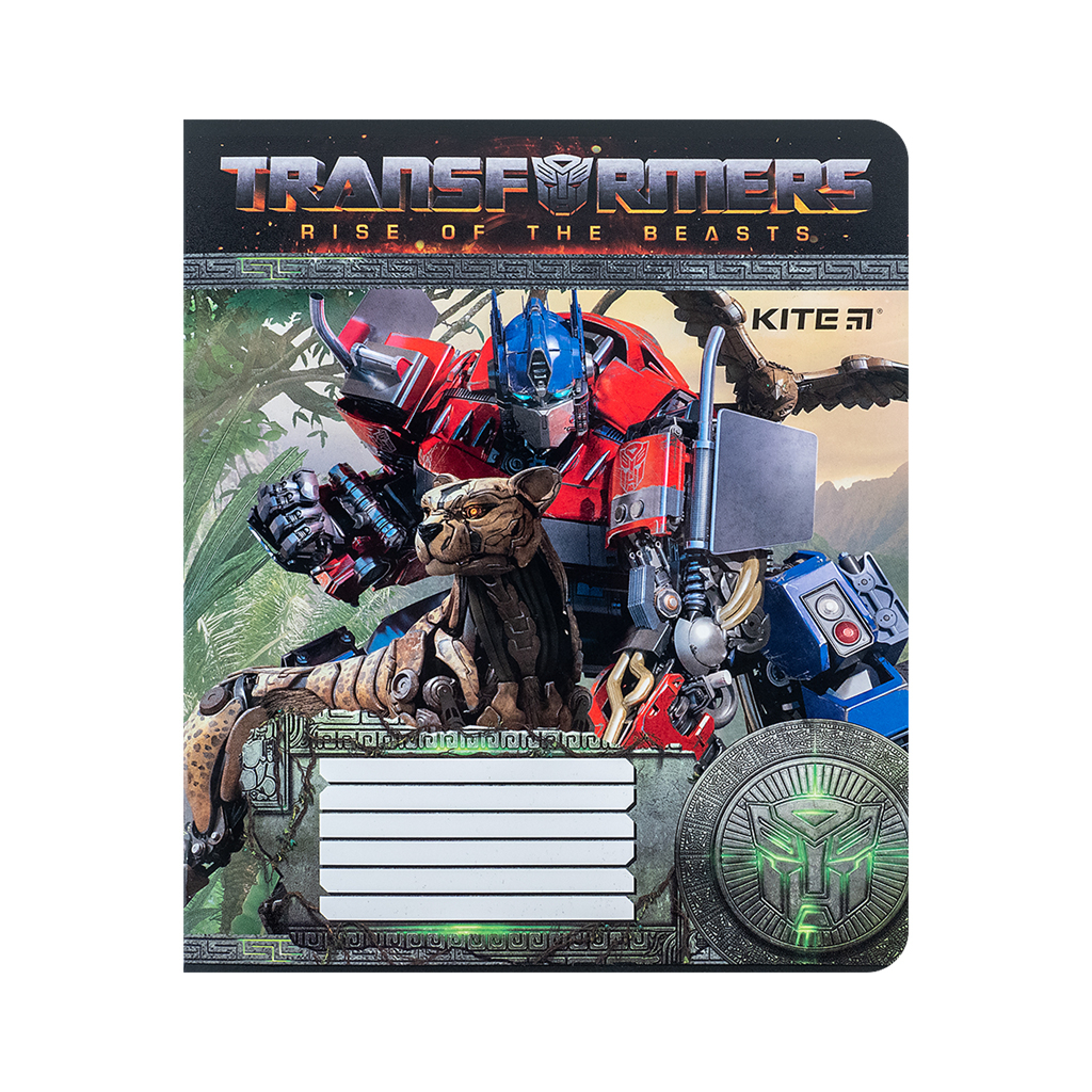 Зошит Kite Transformers 12 аркушів, клітинка (TF24-232) - зображення 10