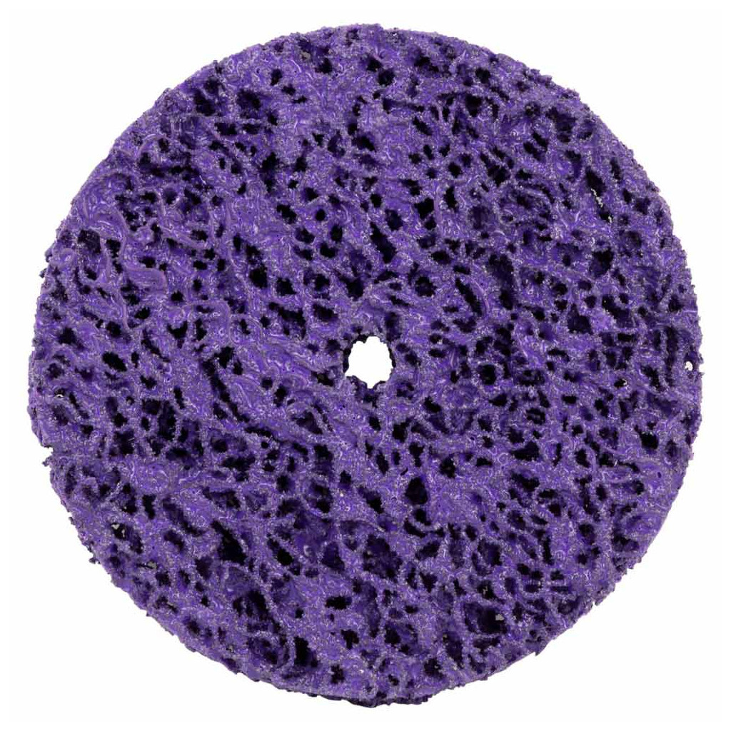 Круг зачистний Sigma з нетканого абразиву (корал) 100мм без тримача фіолетовий твердий (9175661) - зображення 1