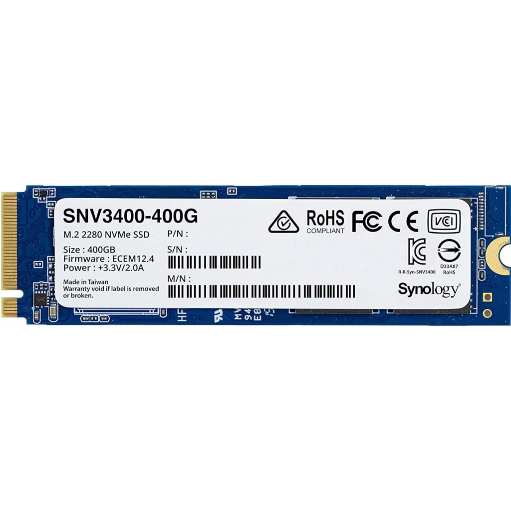 Накопичувач SSD M.2 2280 400GB Synology (SNV3400-400G) - зображення 1