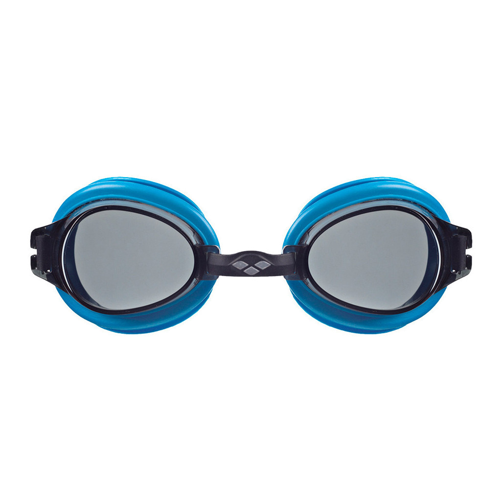 Окуляри для плавання Arena Bubble 3 JR сірий, блакитний 92395-075 (3468335680378) - зображення 2