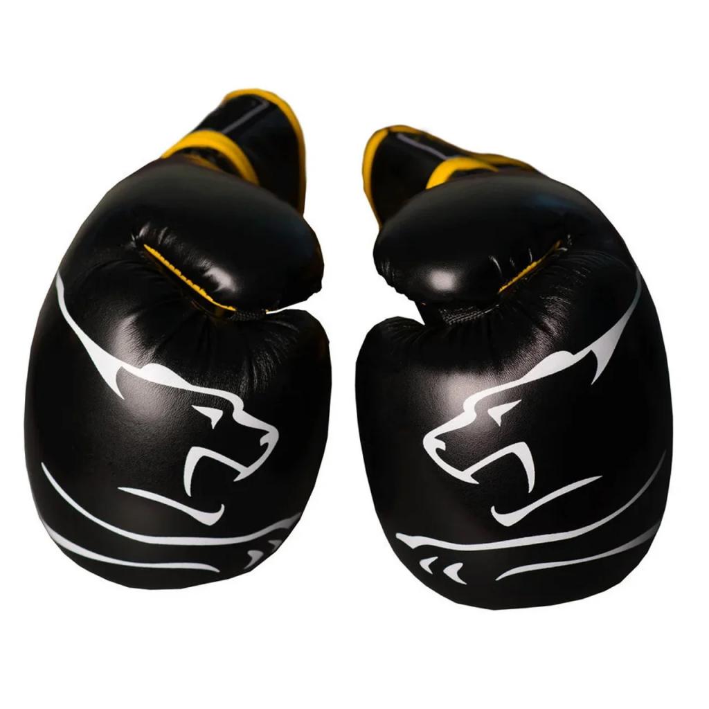 Боксерські рукавички PowerPlay 3018 16oz Black/Yellow (PP_3018_16oz_Black/Yellow) - зображення 2