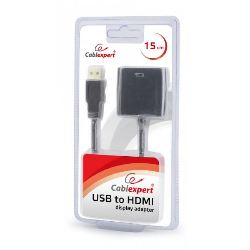 Перехідник USB to HDMI Cablexpert (A-USB3-HDMI-02) - зображення 3