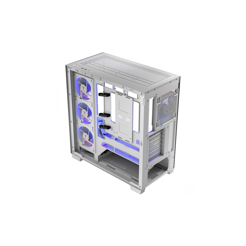 Корпус Modecom VOLCANO STELLAR ARGB MIDI 5x120mm fans WHITE (AT-STELLAR-5F-ARGB-20) - зображення 7