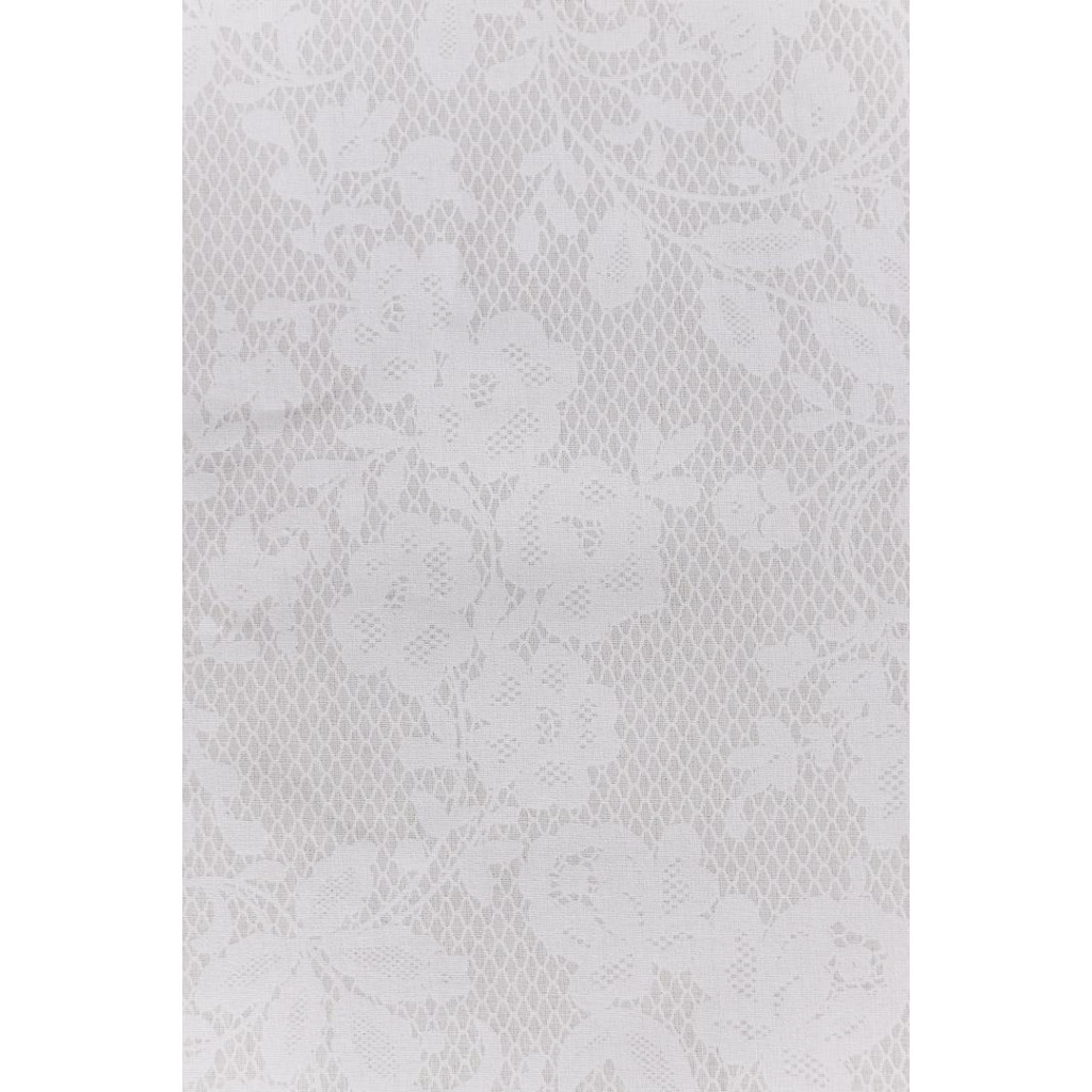 Скатертина Прованс непромокаюча Simfoni Мереживо на білому 220х136 см (033589) - зображення 3