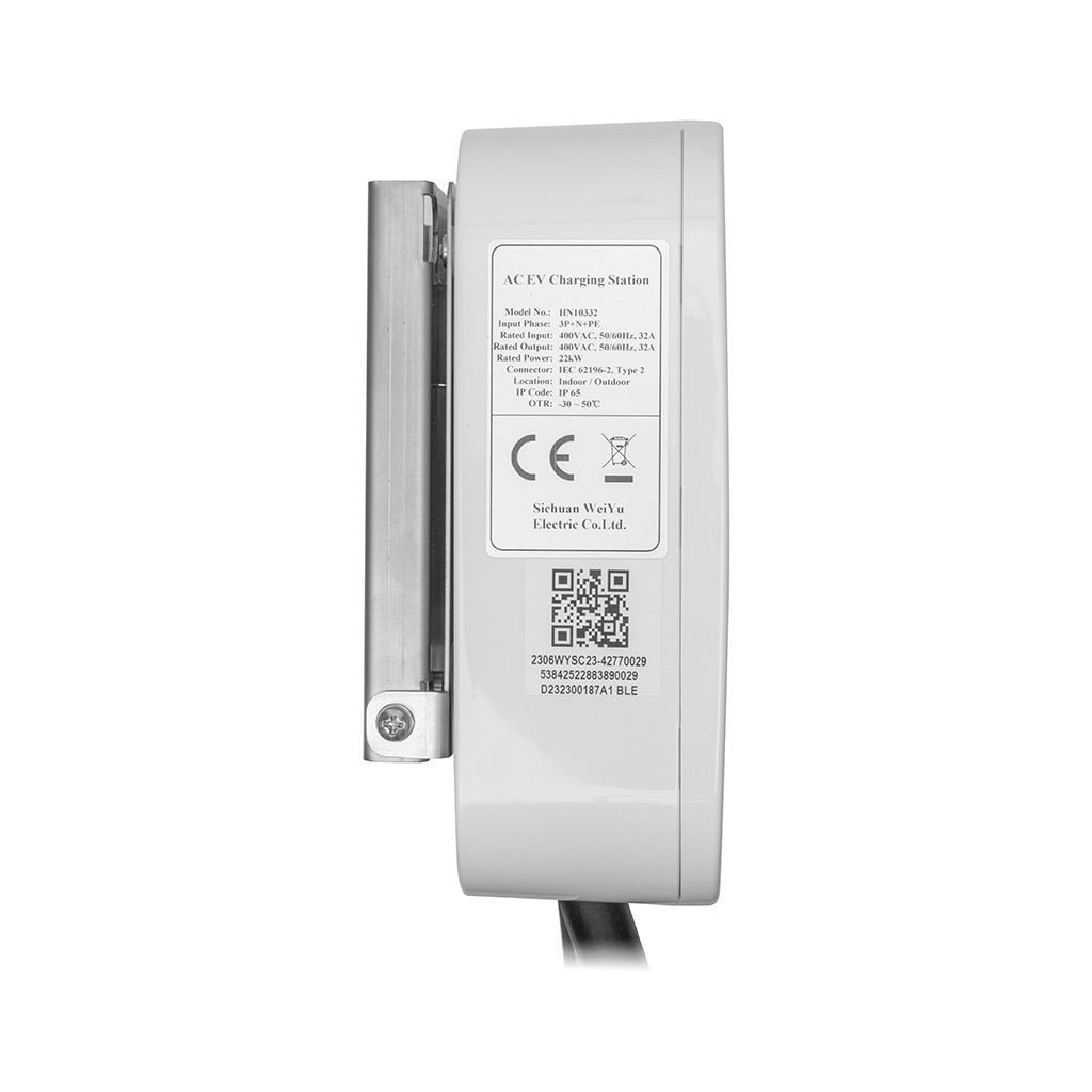 Зарядна станція для електромобілів HiSmart Type 2, 22kW, 32A (EV200719) - picture 2