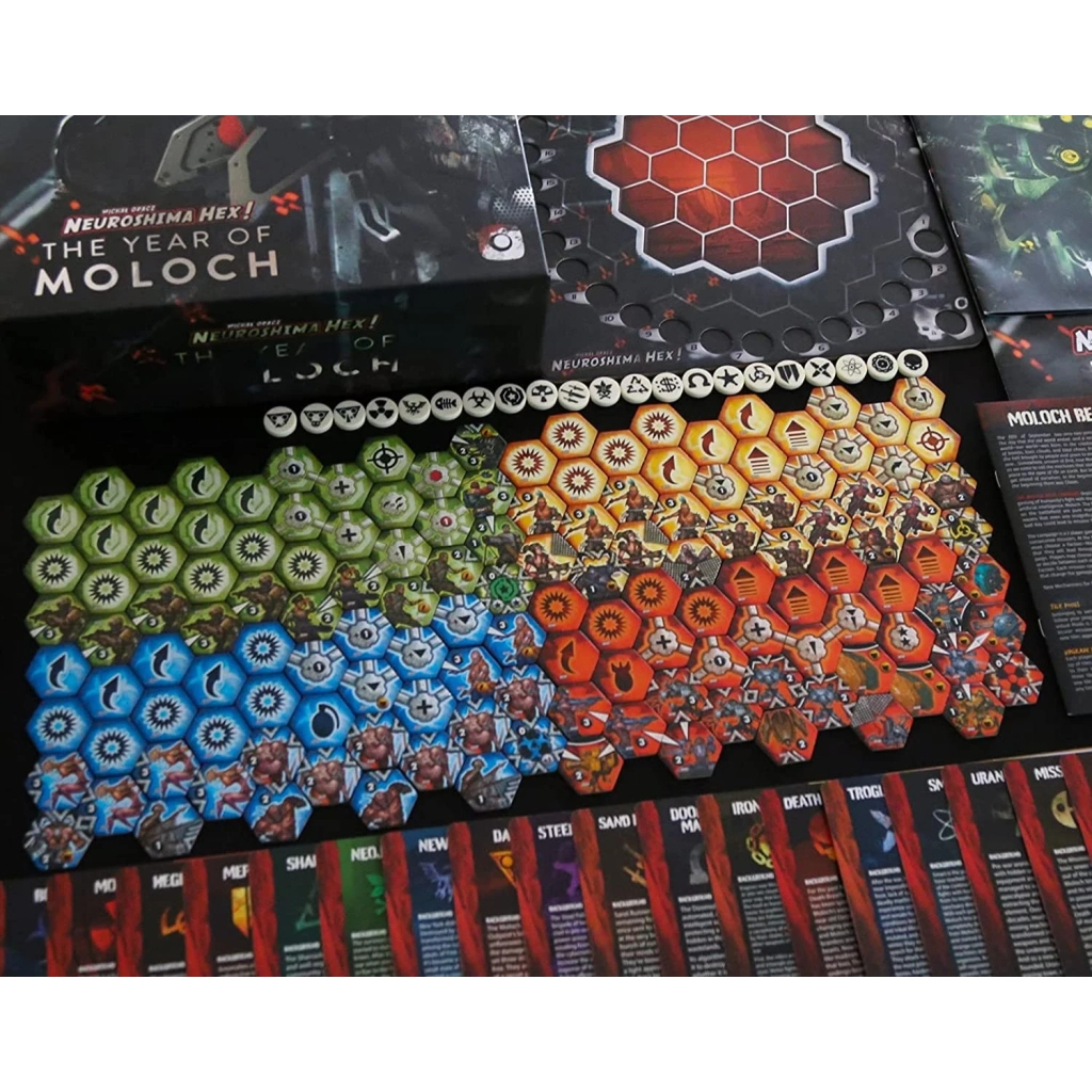 Настільна гра Portal Games Neuroshima Hex 3.0 The Year of Moloch (Нейрошима Хекс 3.0 Рік Молоха), Англійська (5902560383621) - зображення 7