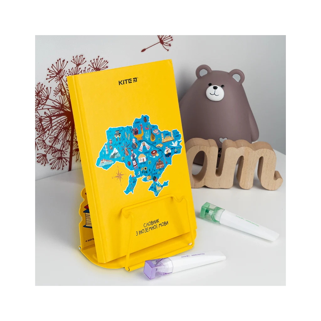 Підставка для книг Kite Garfield, металева (GF25-392) - изображение 4