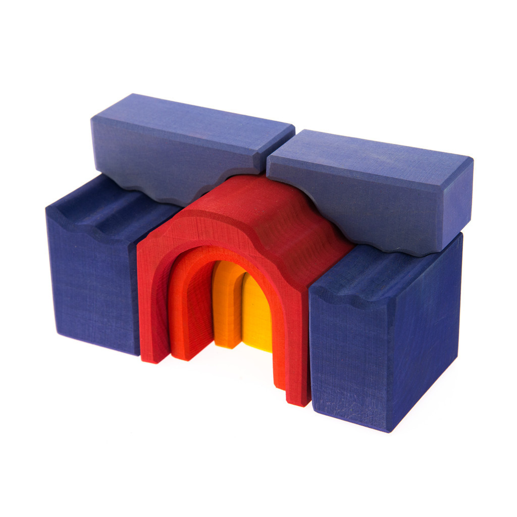 Конструктор Nic дерев'яний Все в замку зелений (NIC523269) - зображення 4