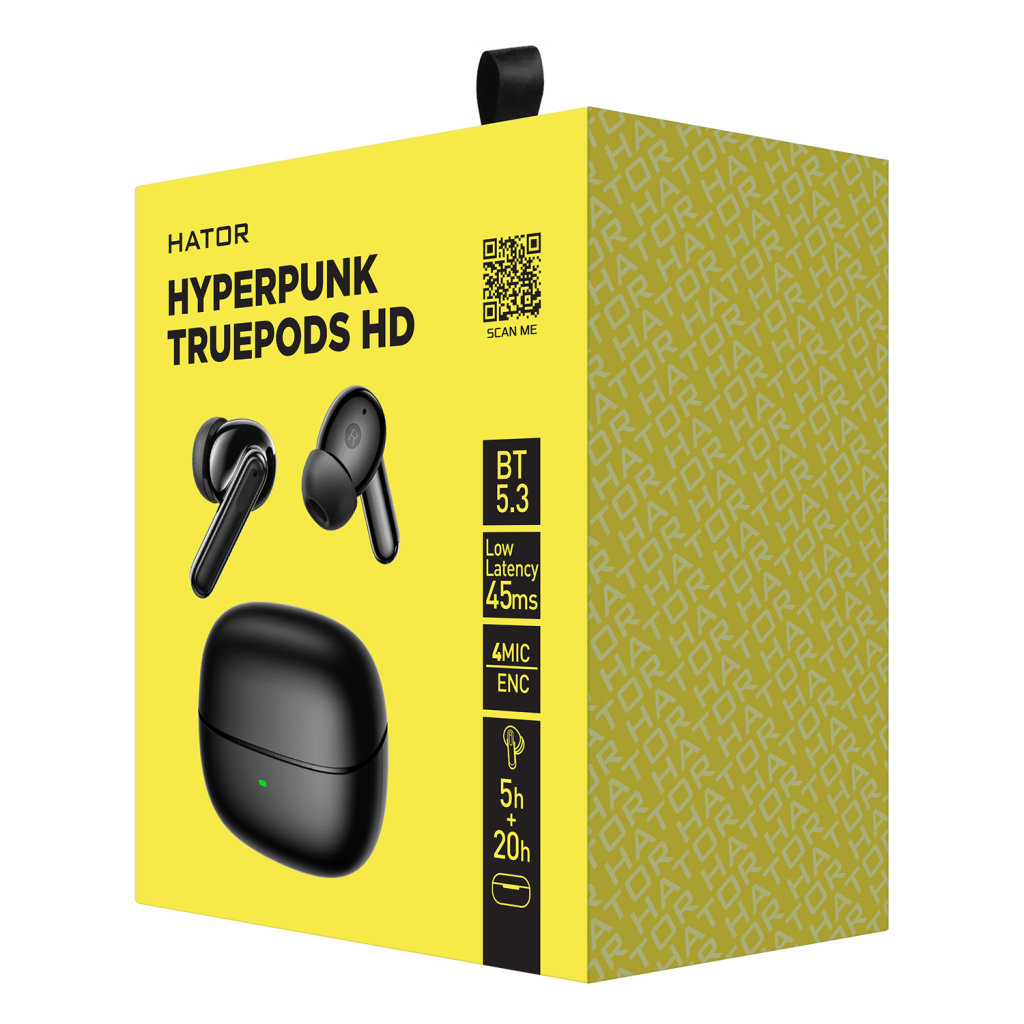 Навушники Hator Hyреrpunk Truepods HD Black (HTA-435) - зображення 4
