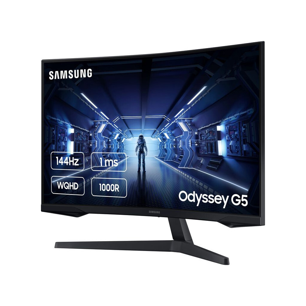 Монітор Samsung Odyssey G5 LC27G55T Black (LC27G55TQWIXCI) - зображення 3