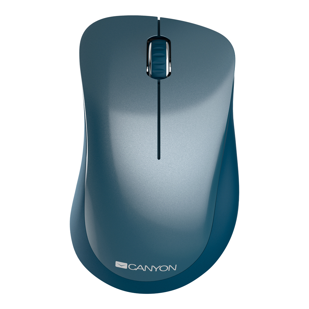 Мишка Canyon MW-11 Wireless Pixart Blue (CNE-CMSW11BL) - зображення 1