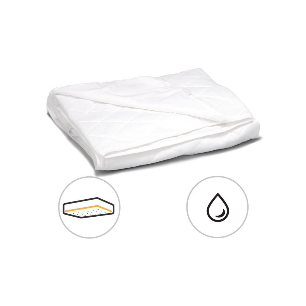 Наматрацник MirSon шовковий Silk двосторонній 297 70x140 см (2200000352583) - зображення 2