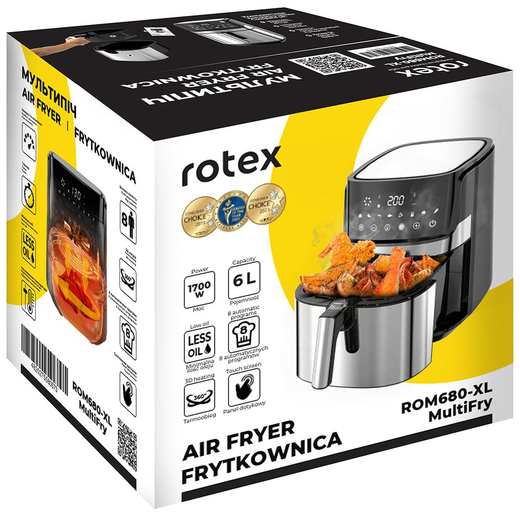 Мультипіч Rotex ROM680-XL MultiFry - изображение 9