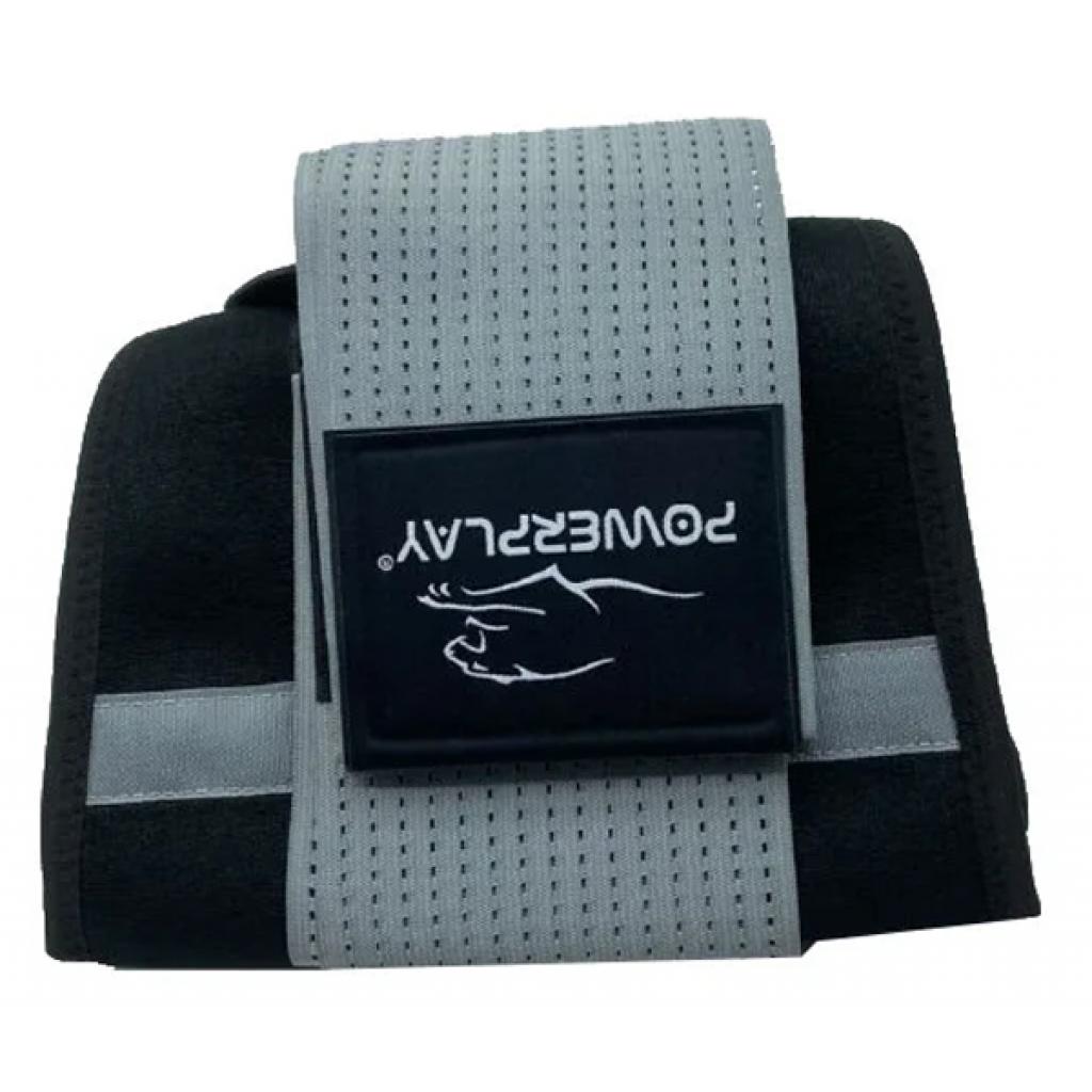 Бандаж поперековий PowerPlay 4305 Black/Grey 110х24 cm (PP_4305_BK/GR_110*24cm) - зображення 2