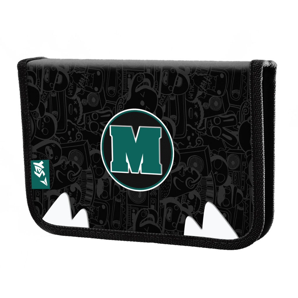 Пенал Yes Monster твердий одинарний з клапаном (532867) - зображення 2