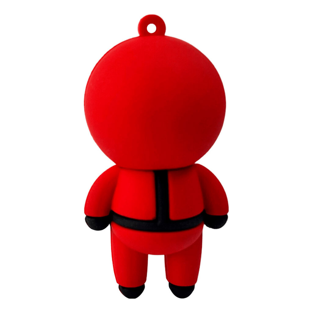USB флеш накопичувач Wibrand 16GB Squid Game Red USB 2.0 (WI2.0/SG16R) - зображення 2