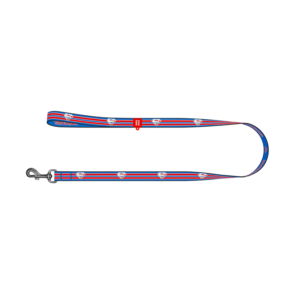 Повідець для собак WAUDOG Nylon "Супермен Ретро" світловідбивний L-XXL (342-1082) - зображення 2