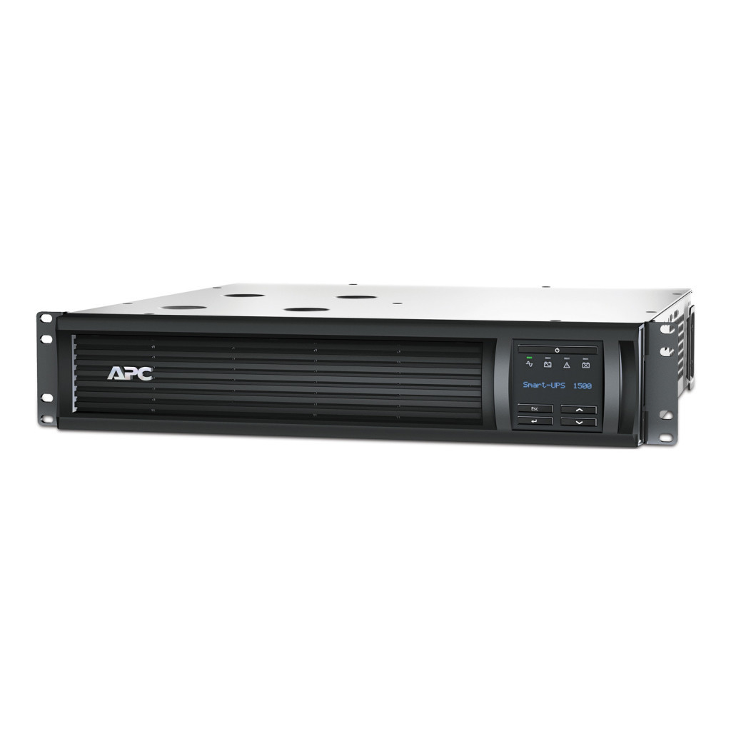 Пристрій безперебійного живлення APC Smart-UPS RM 1500VA 2U LCD SmartConnect (SMT1500RMI2UC) - зображення 1
