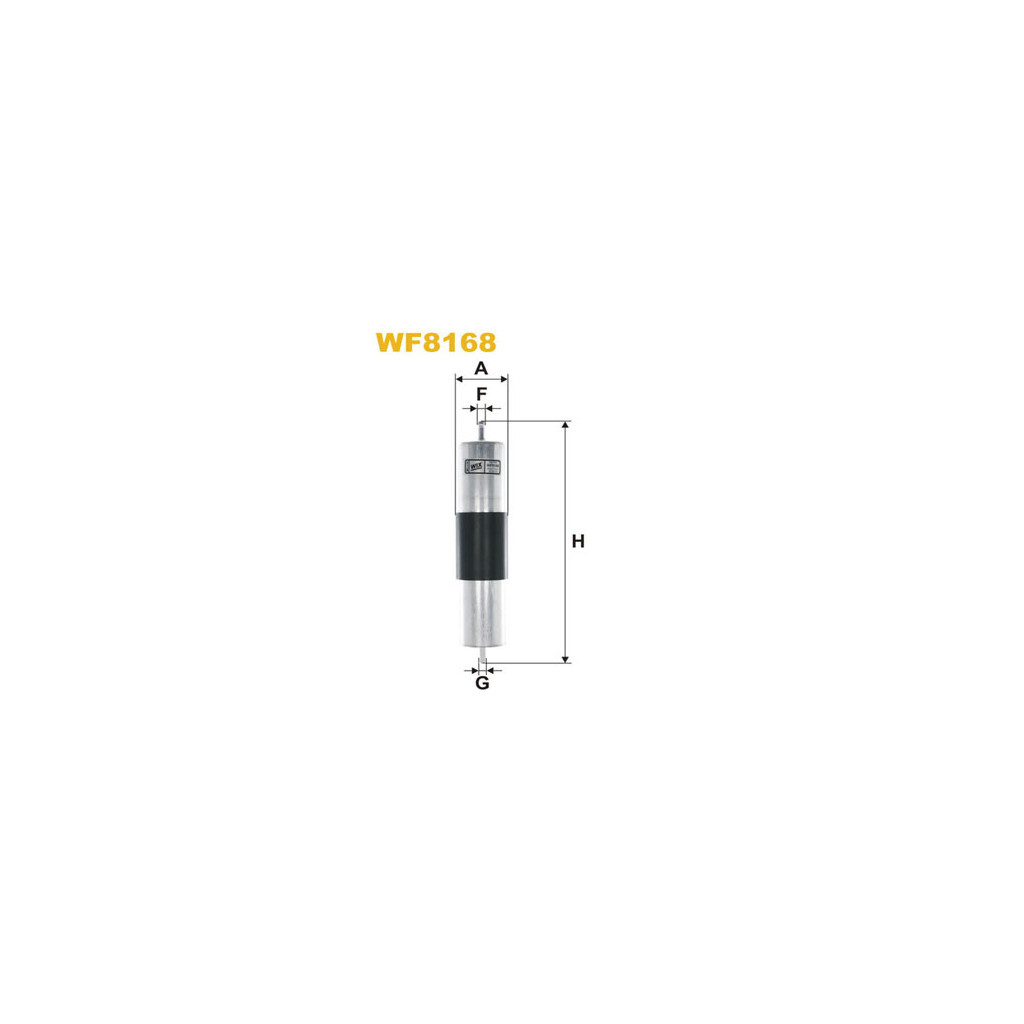 Фільтр паливний Wixfiltron WF8168 - изображение 1