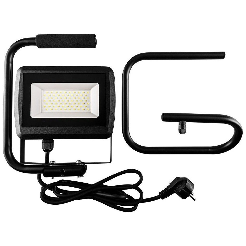 Прожектор Neo Tools алюміній 220В 50Вт 4500 люмен SMD LED, кабель 2 м з вилкою (99-063) - зображення 4