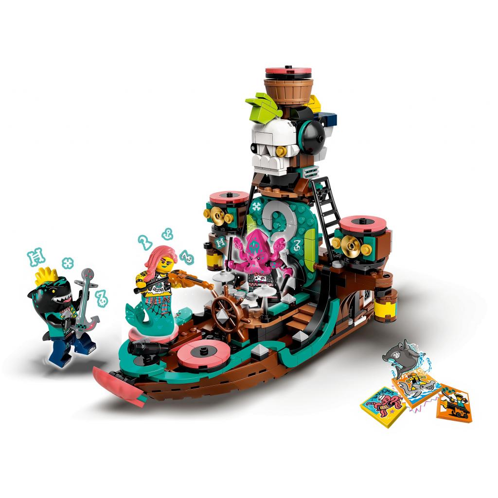 Конструктор LEGO VIDIYO Punk Pirate Ship (Корабель Пірата Панка) 615 деталей (43114) - зображення 4